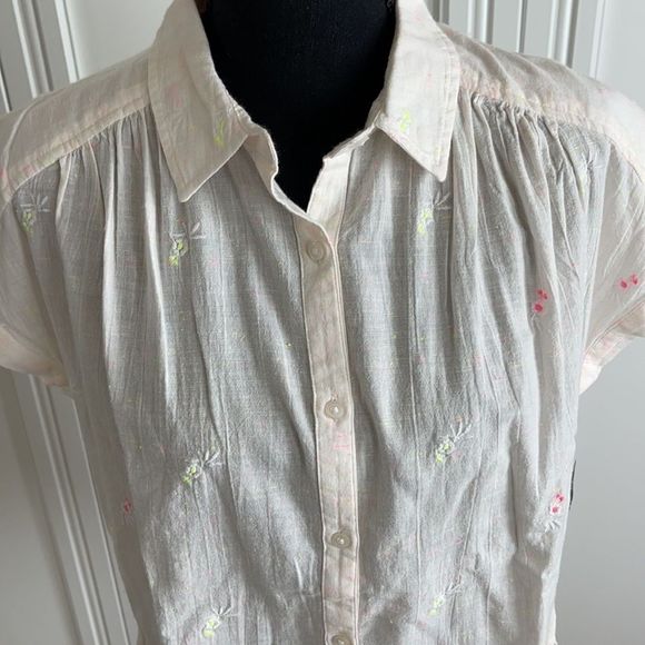 Lucky Brand Button Up Blouse - Picture 2 of 5